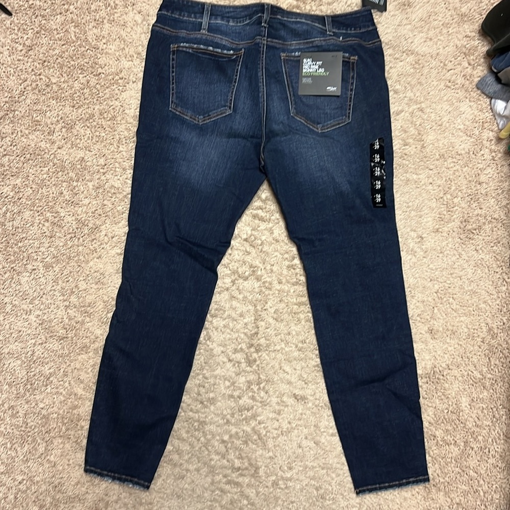 Silver Jeans Suki Curvy Fit Mid-Rise Skinny Leg Size 16 - Picture 4 of 4